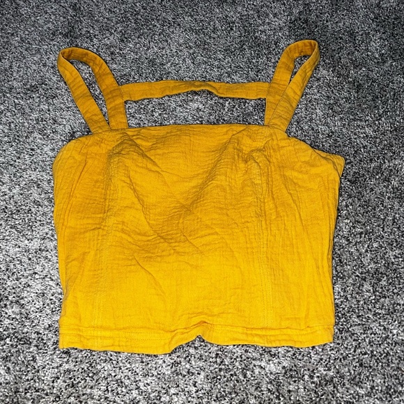 Anthropologie smock back top with tie backs size small - Picture 5 of 8